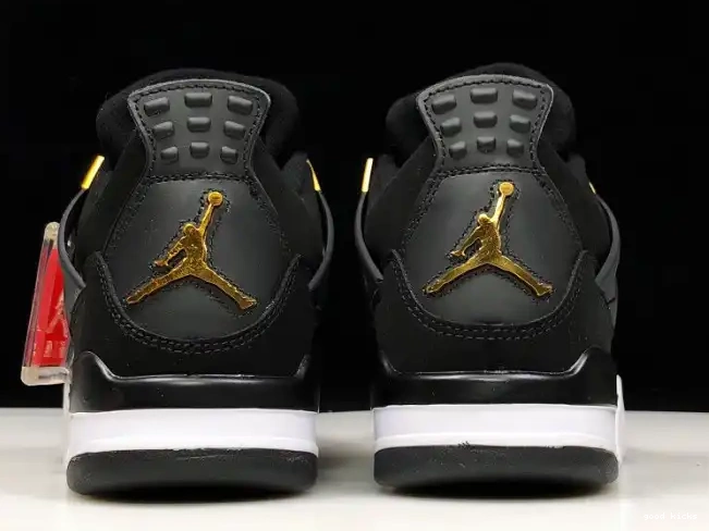 Rep Gold-White 4 Jordan Black 308497-032 Metallic Air Royalty 0322
